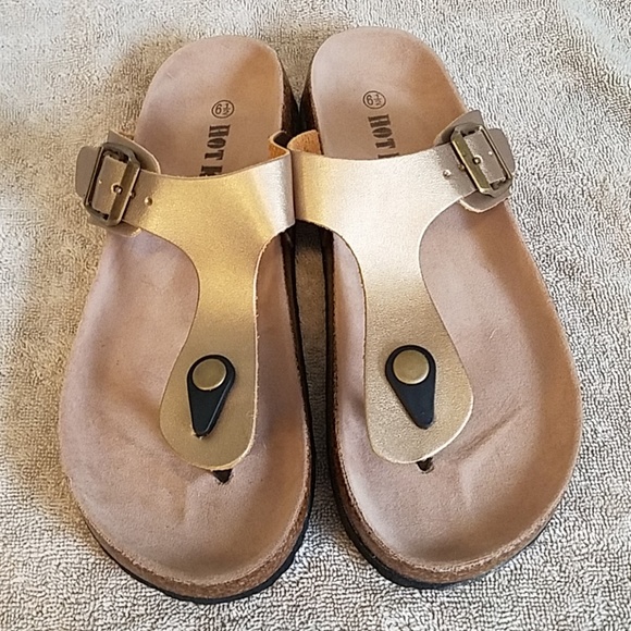 Hot Kiss women's sandals sz 6.5 - Picture 2 of 8